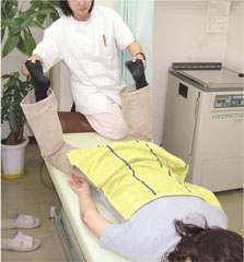 腰の温熱療法